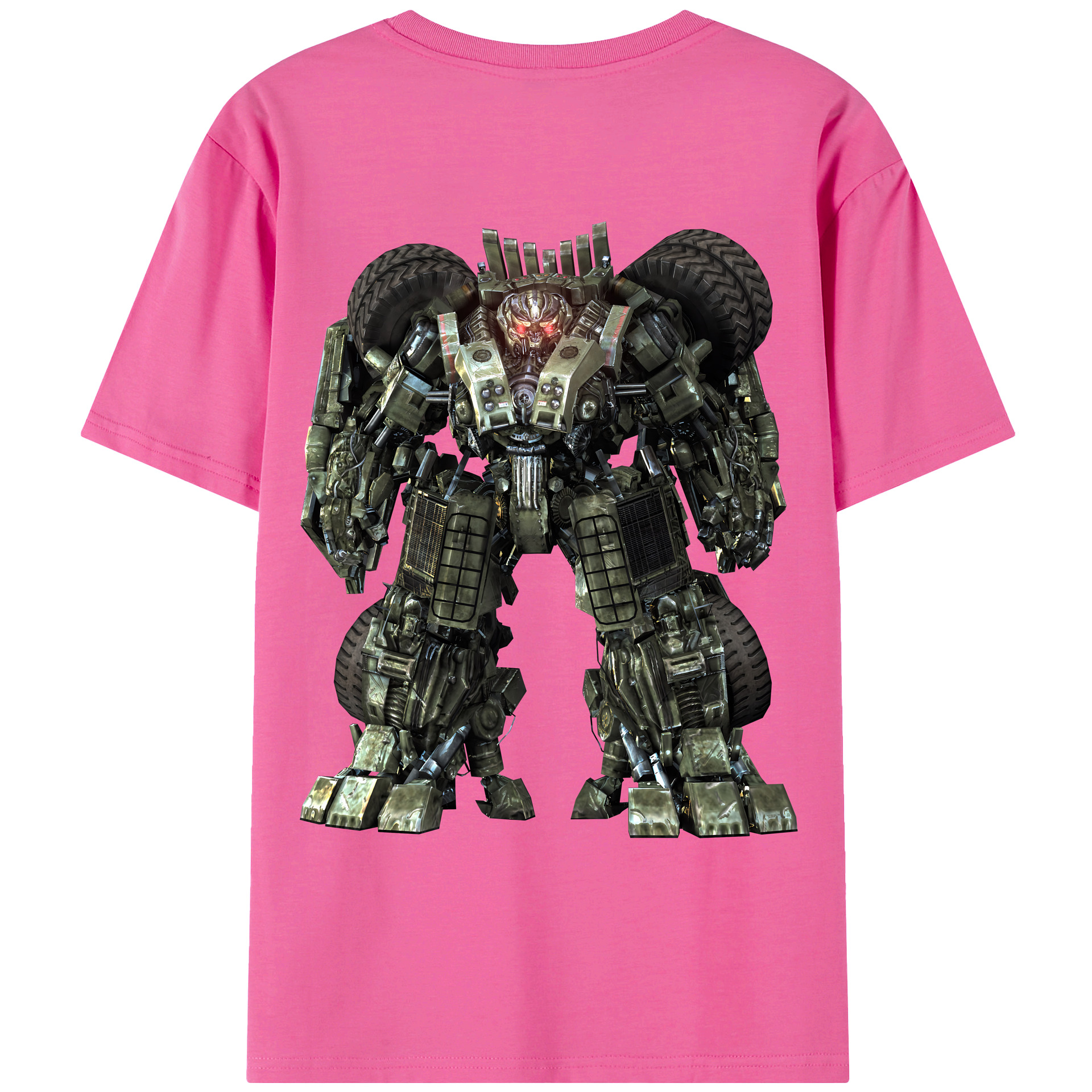 （画像用） Transformers トランスフォーマー レディース半袖Tシャツ(バックプリント)